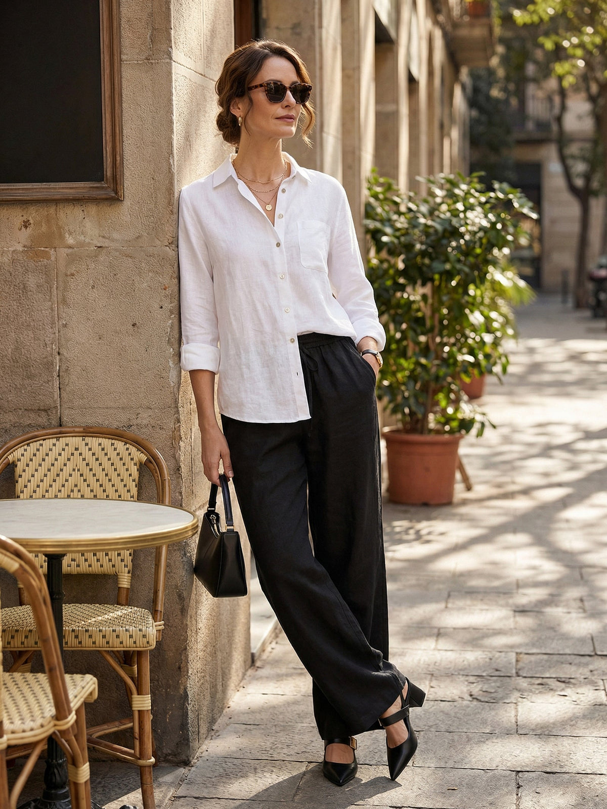 Lyon | pantalon 100% lino