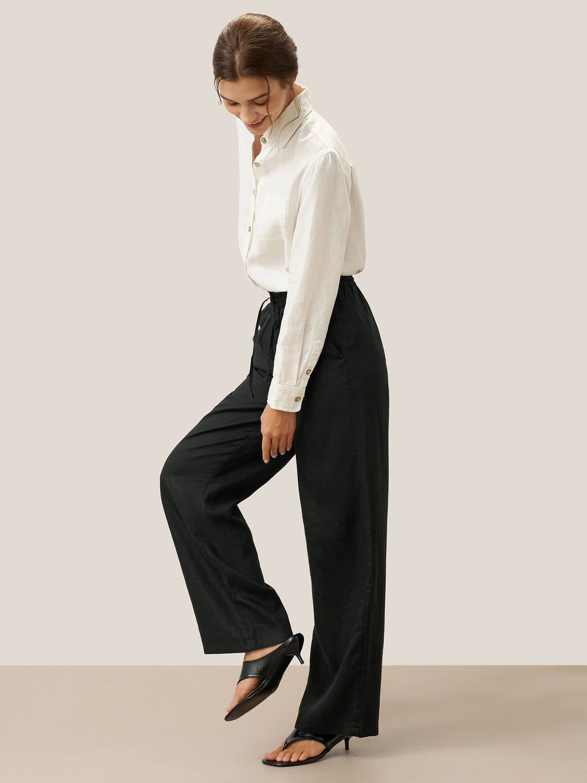 Lyon | pantalon 100% lino