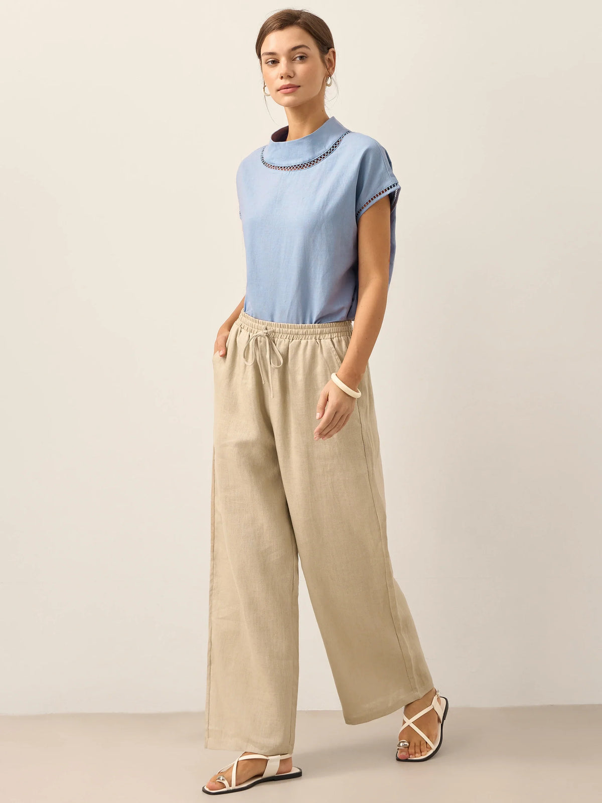Lyon | pantalon 100% lino