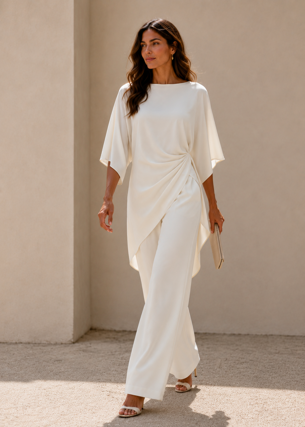 Luna | Conjunto blusa y pantalon elegante