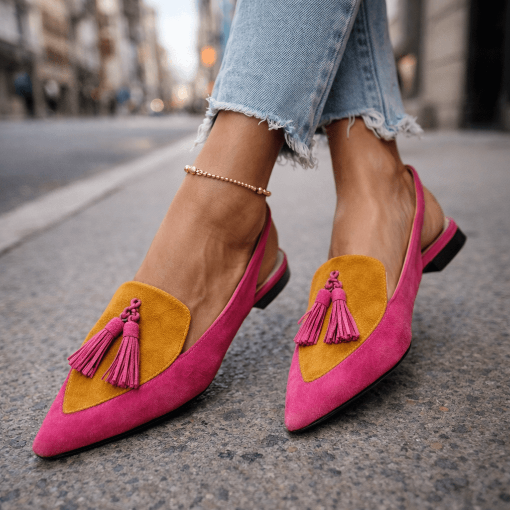 Valentina | Sandalias con tiras y borlas