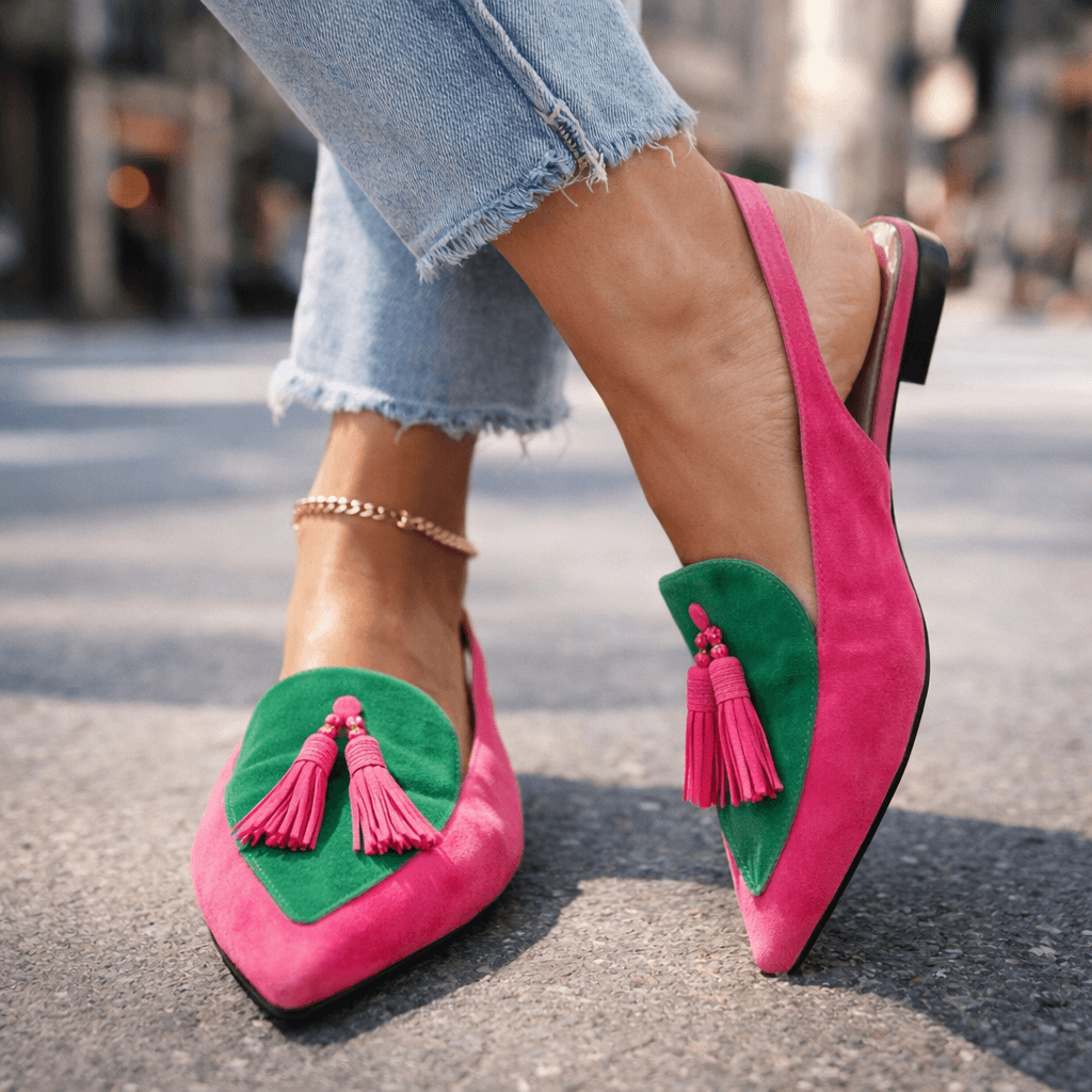 Valentina | Sandalias con tiras y borlas