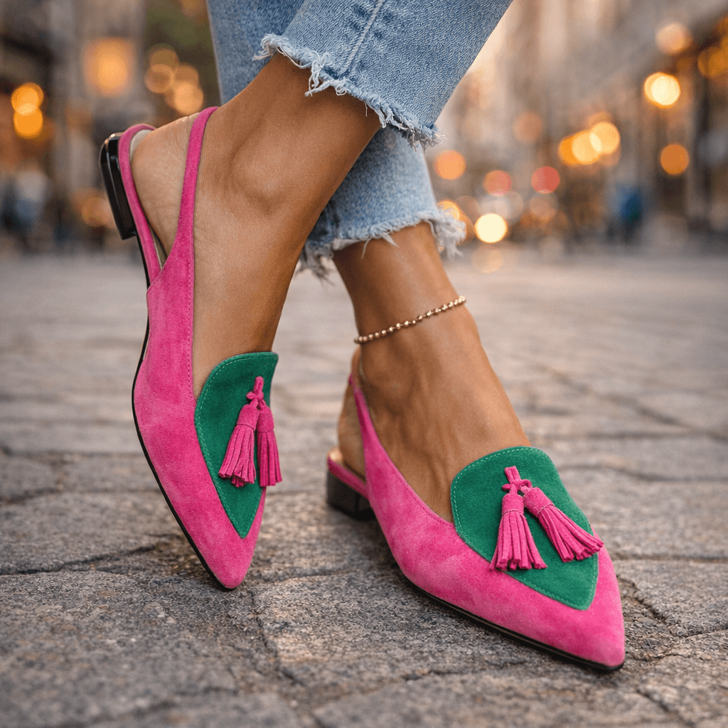 Valentina | Sandalias con tiras y borlas