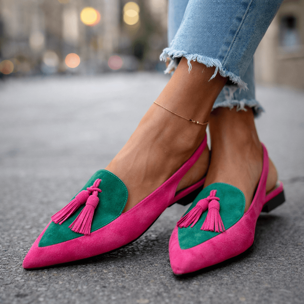 Valentina | Sandalias con tiras y borlas