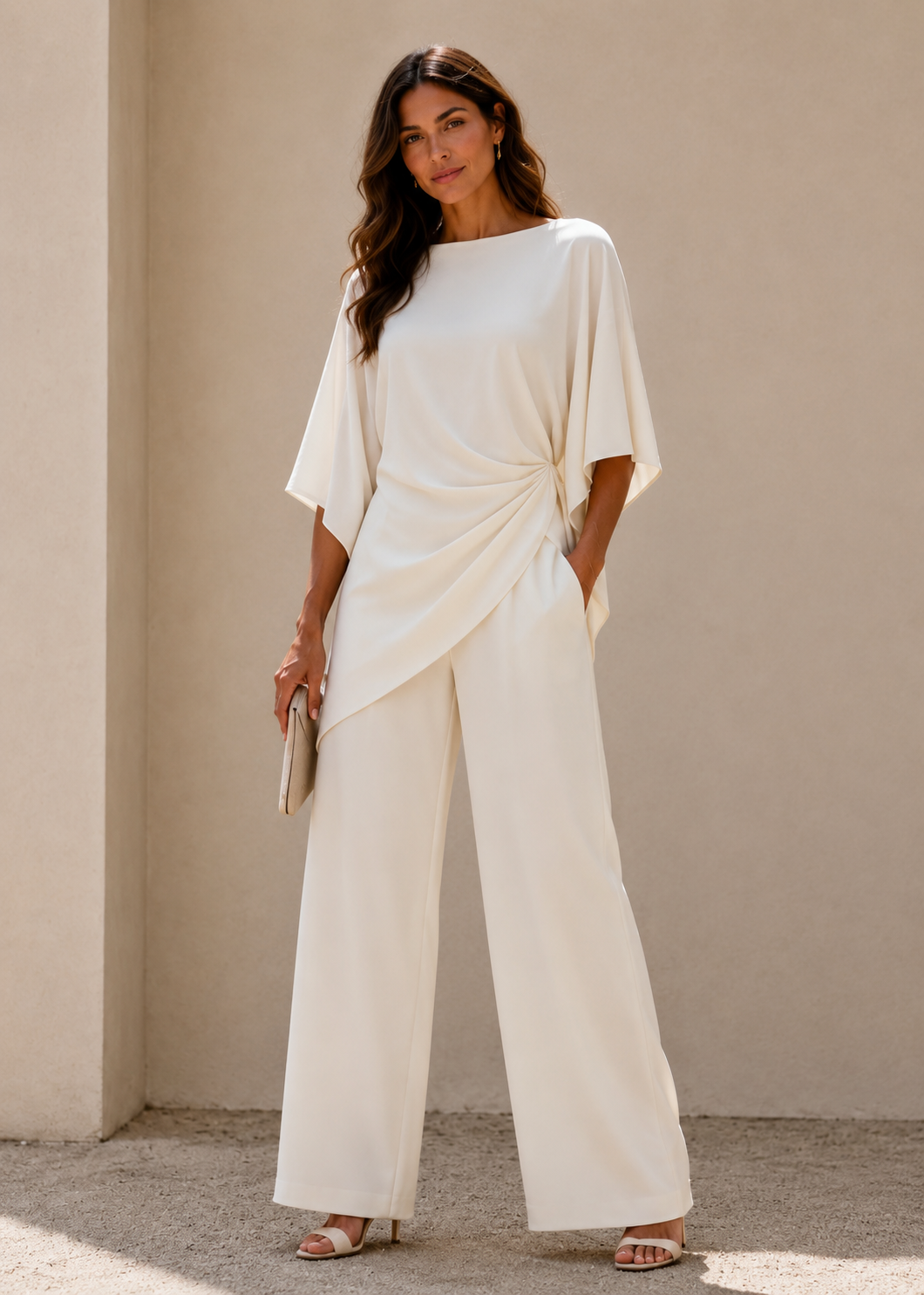 Luna | Conjunto blusa y pantalon elegante
