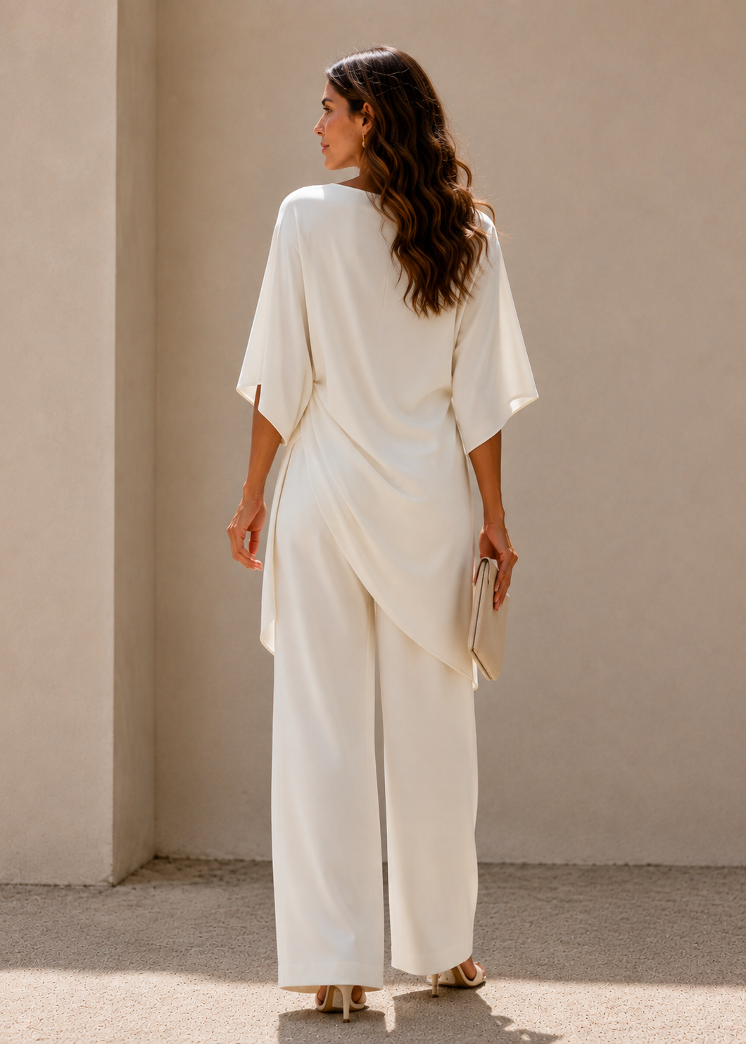 Luna | Conjunto blusa y pantalon elegante