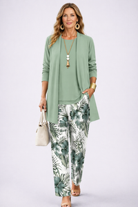 Lorena | Conjunto Elegante 3 Piezas