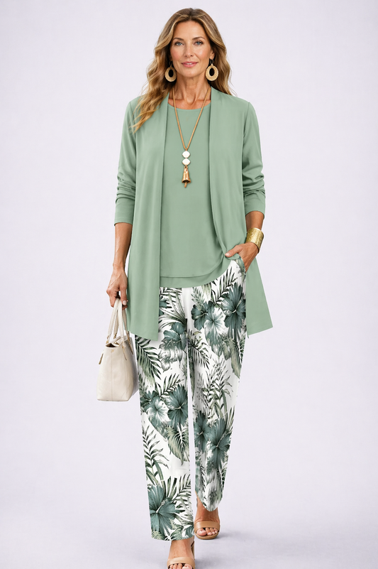 Lorena | Conjunto Elegante 3 Piezas