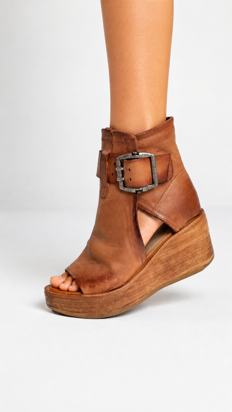 Aurélisse | Botines abiertos con cuña