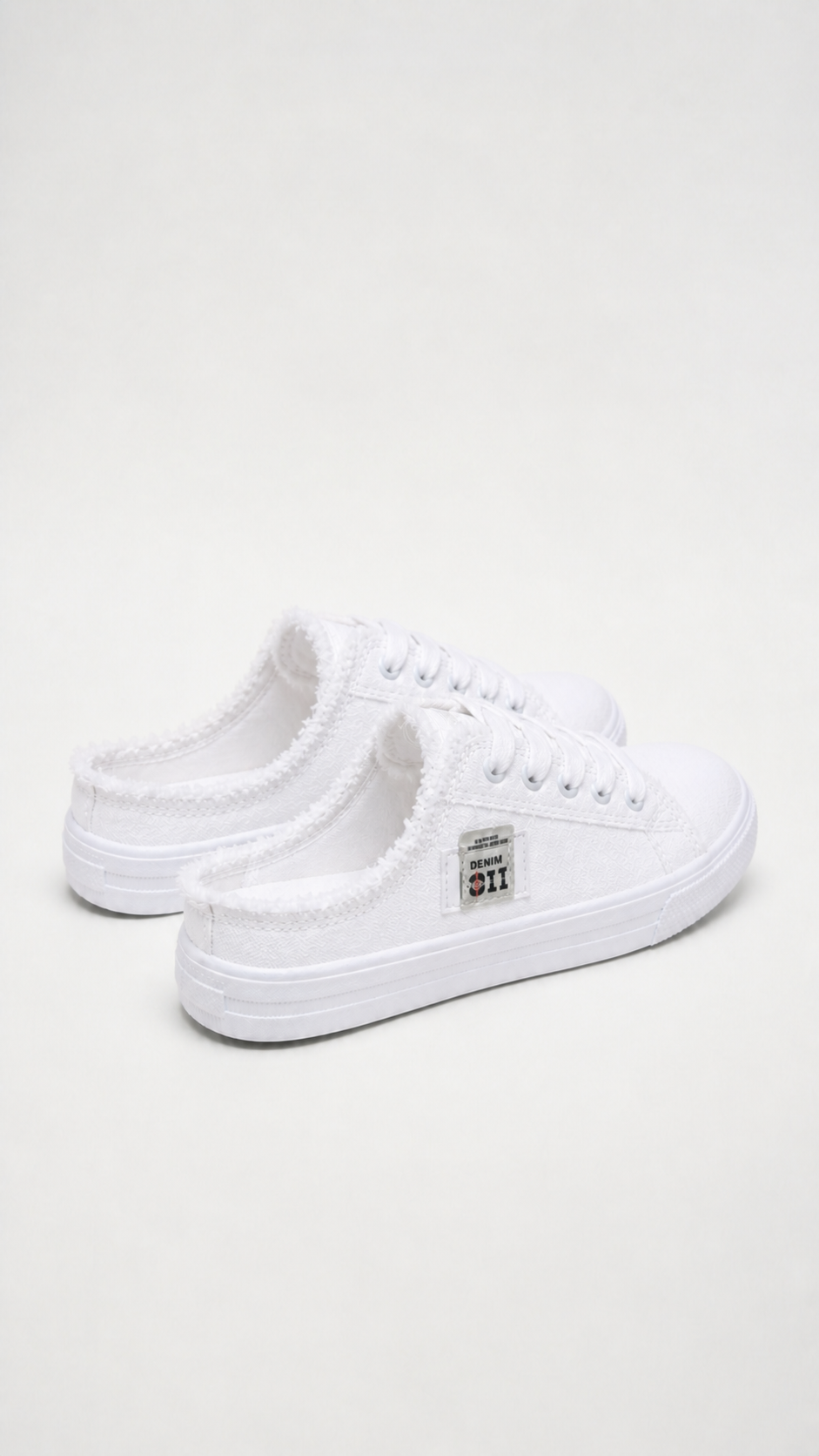 Loreale | Zapatillas Mule Denim Premium