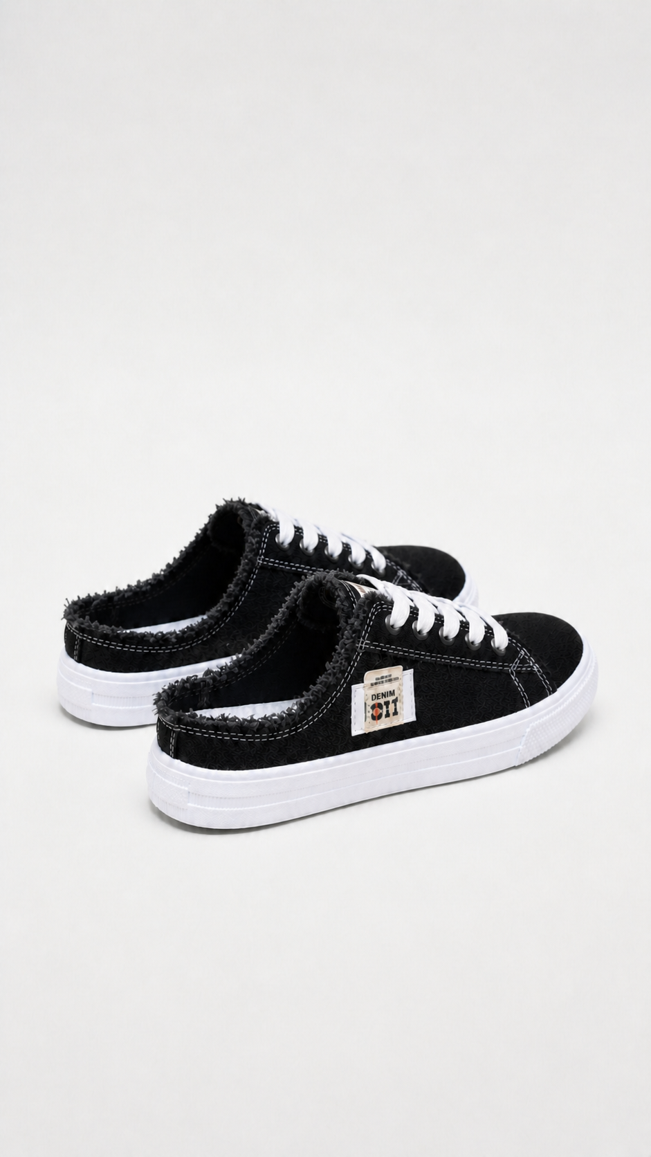 Loreale | Zapatillas Mule Denim Premium
