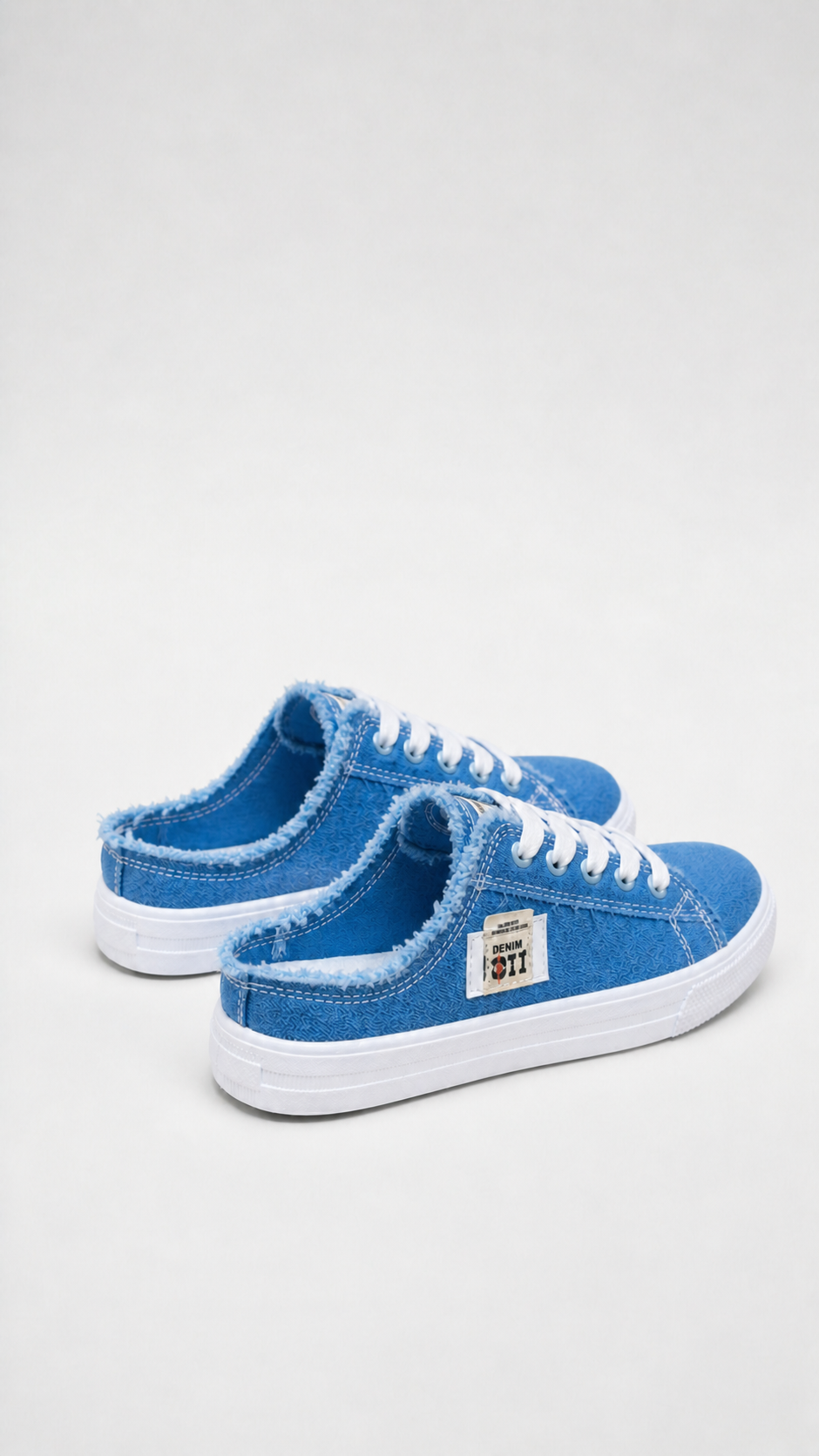 Loreale | Zapatillas Mule Denim Premium