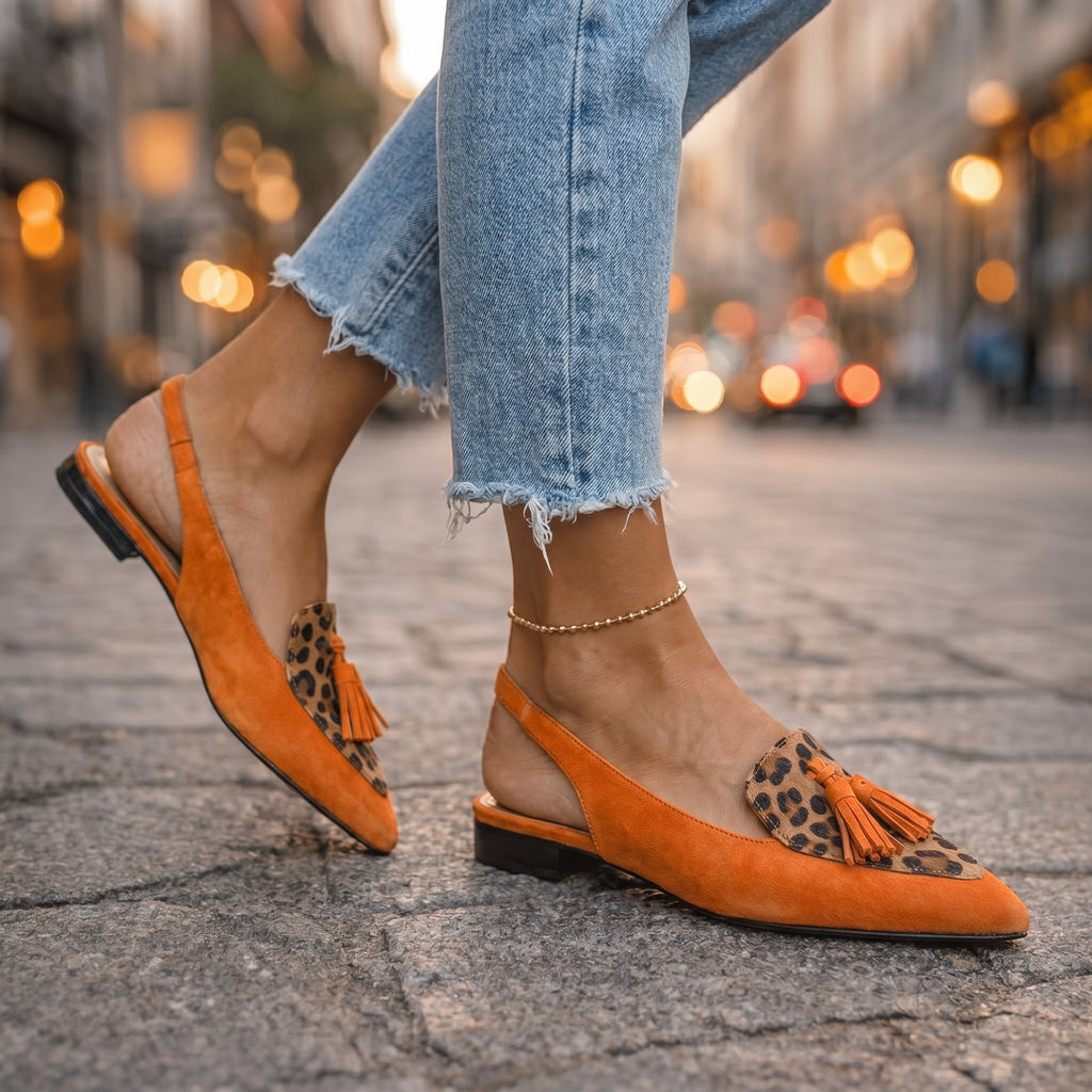 Valentina | Sandalias con tiras y borlas