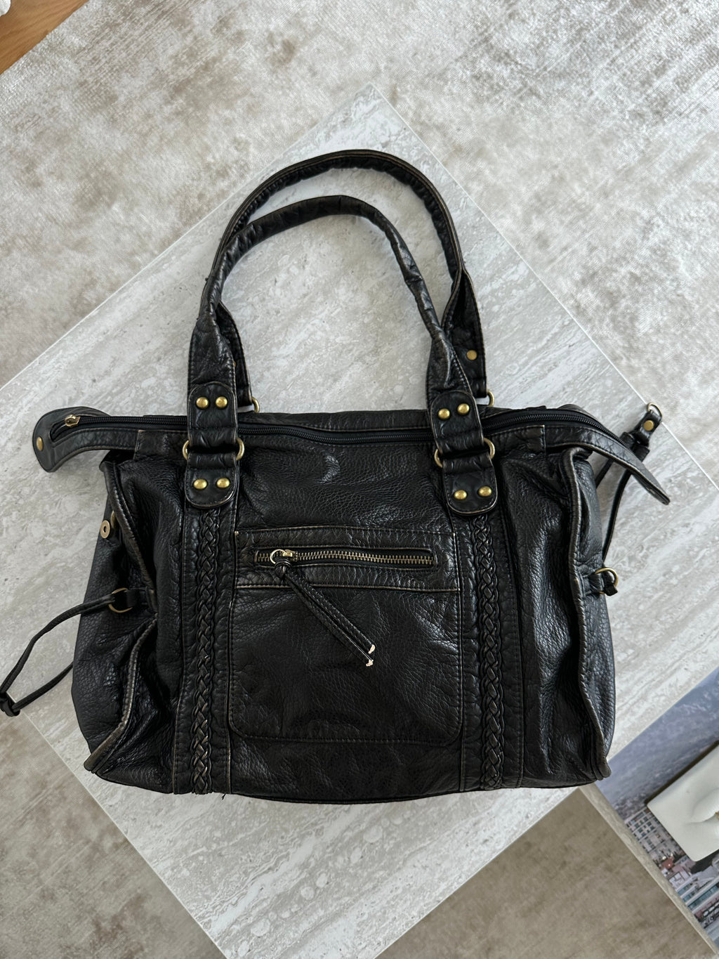 ISABEL | Bolso de Hombro Tejido Vintage
