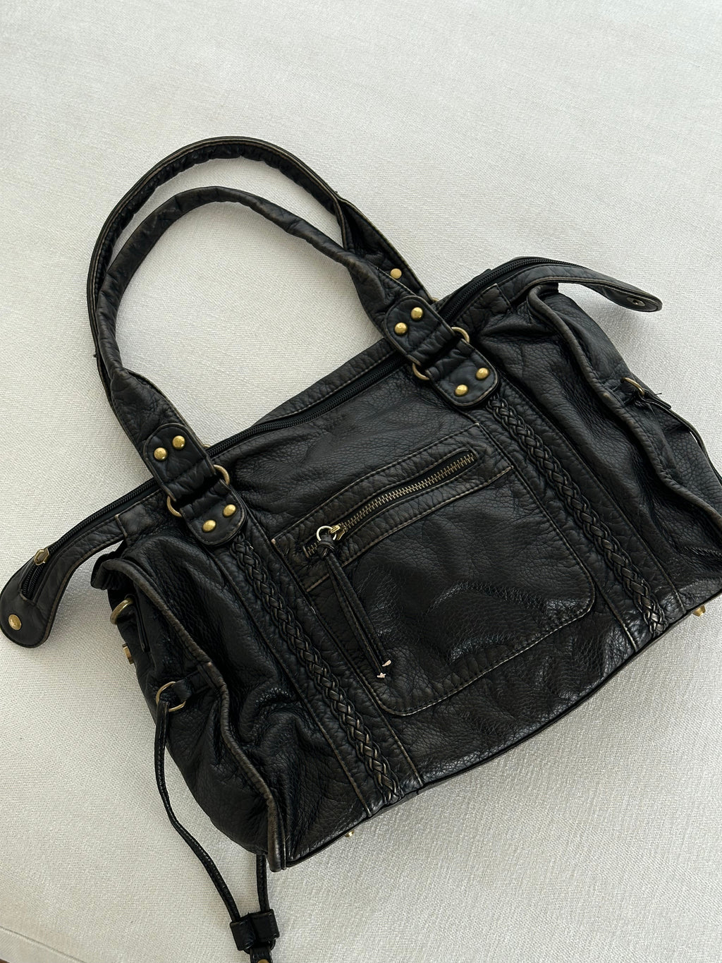 ISABEL | Bolso de Hombro Tejido Vintage