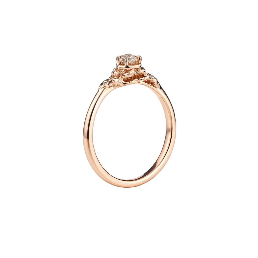 Nora – Anillo rosé con circonitas
