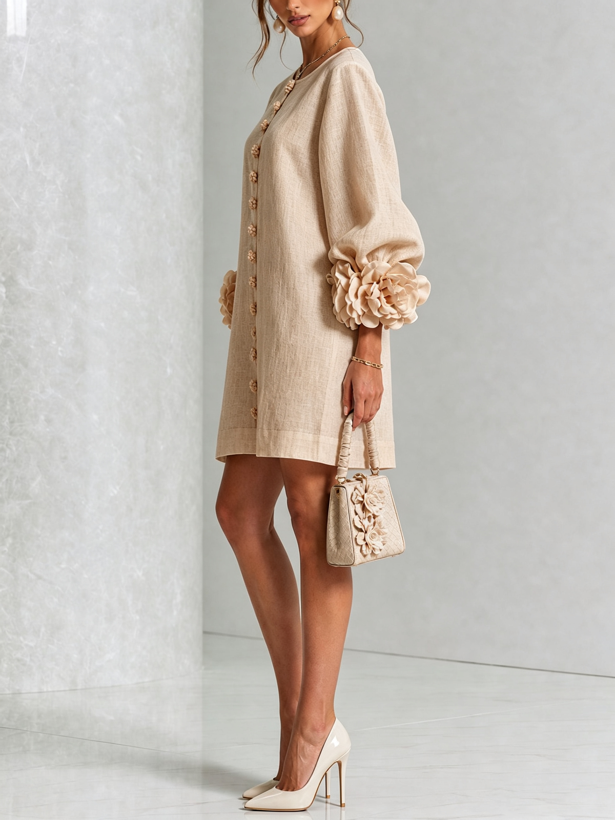 Rosalia | Minivestido con Botones