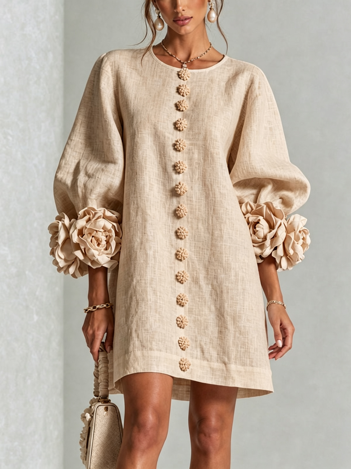 Rosalia | Minivestido con Botones