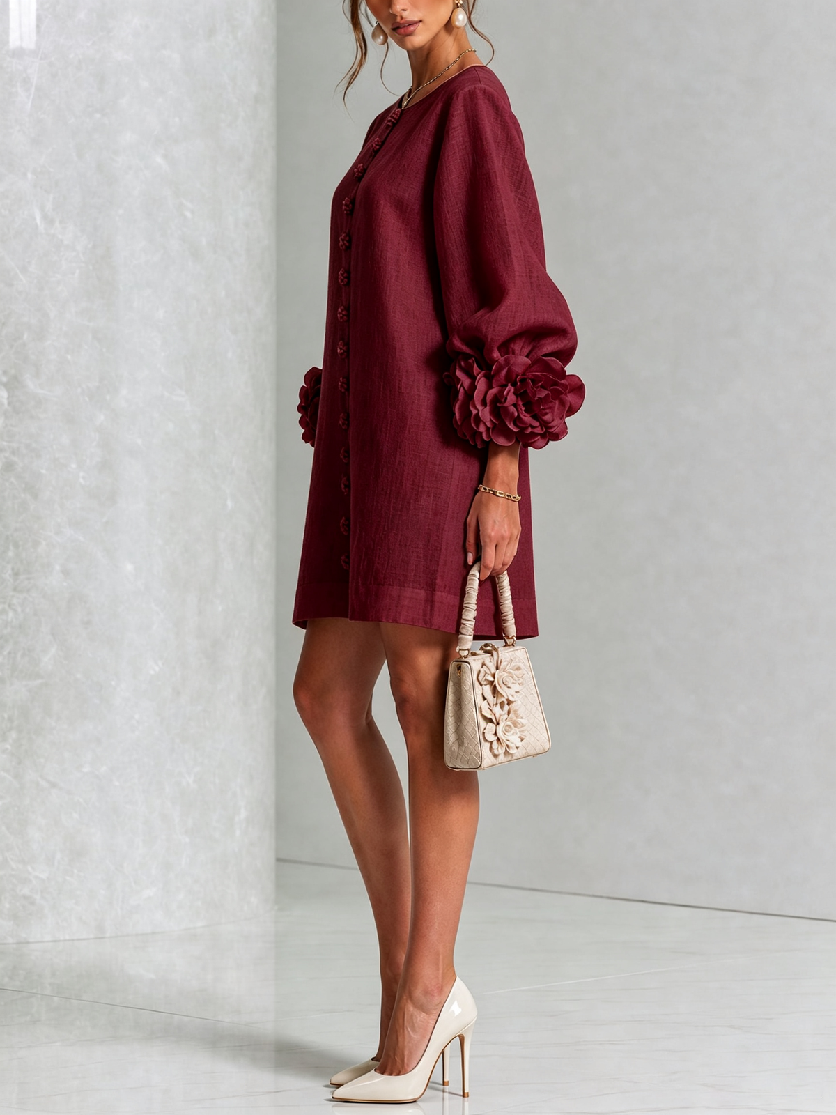 Rosalia | Minivestido con Botones