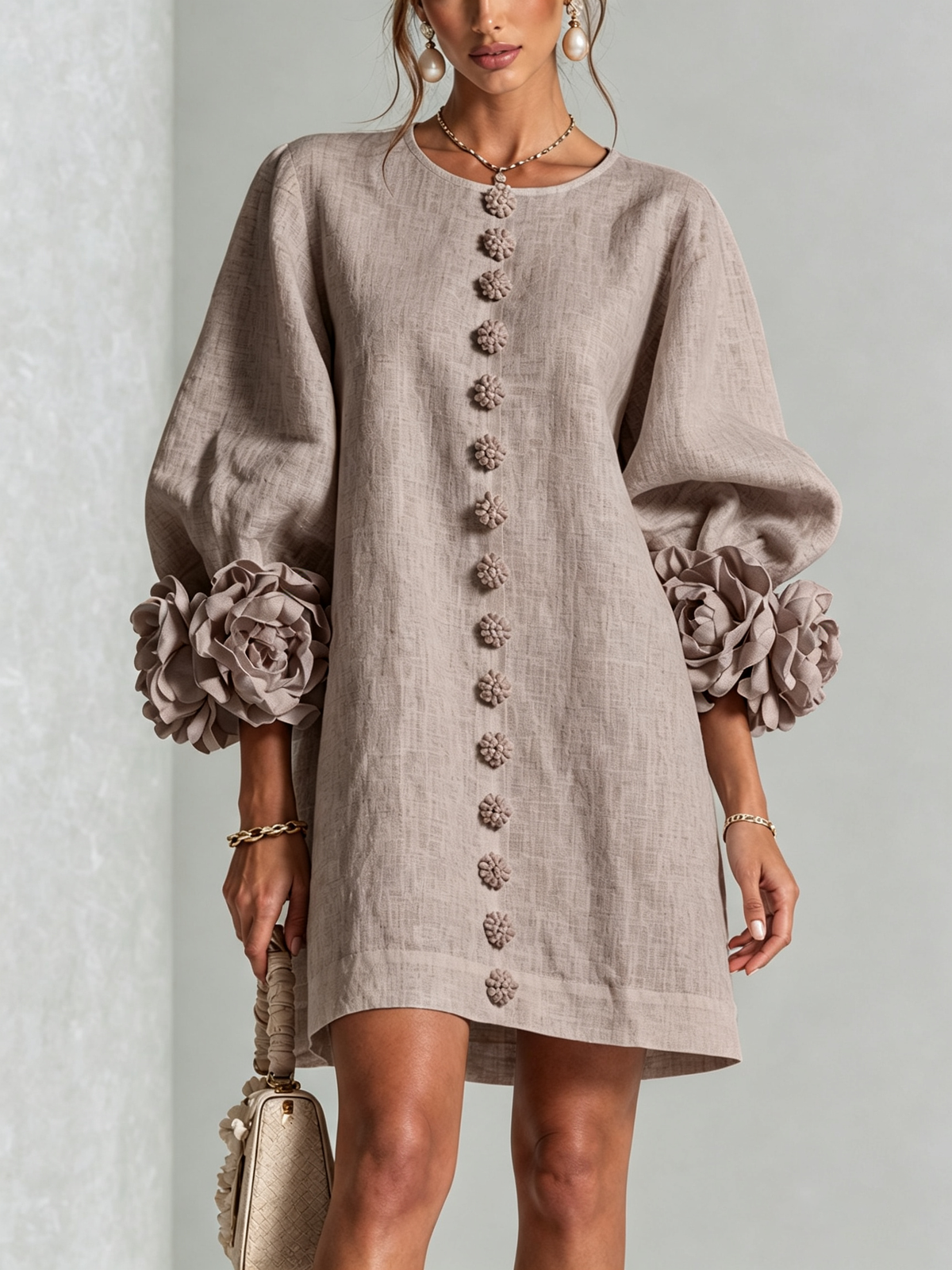 Rosalia | Minivestido con Botones