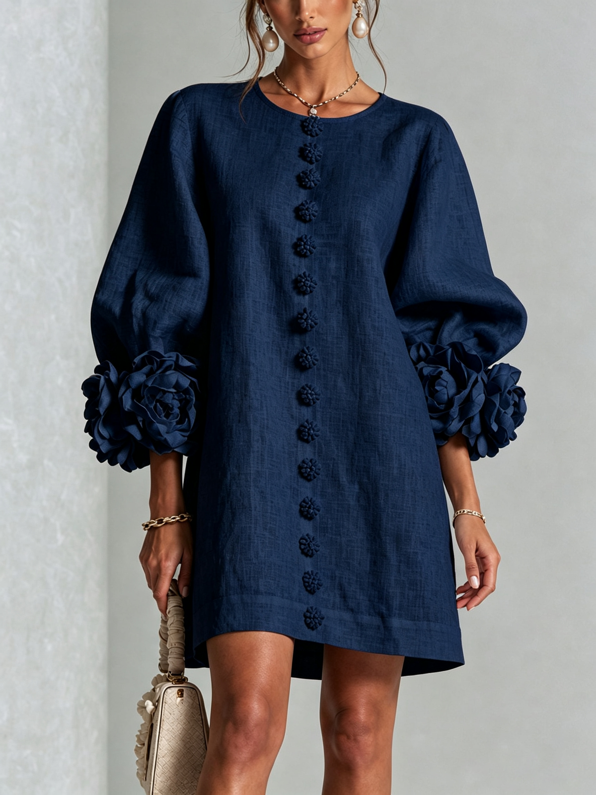 Rosalia | Minivestido con Botones