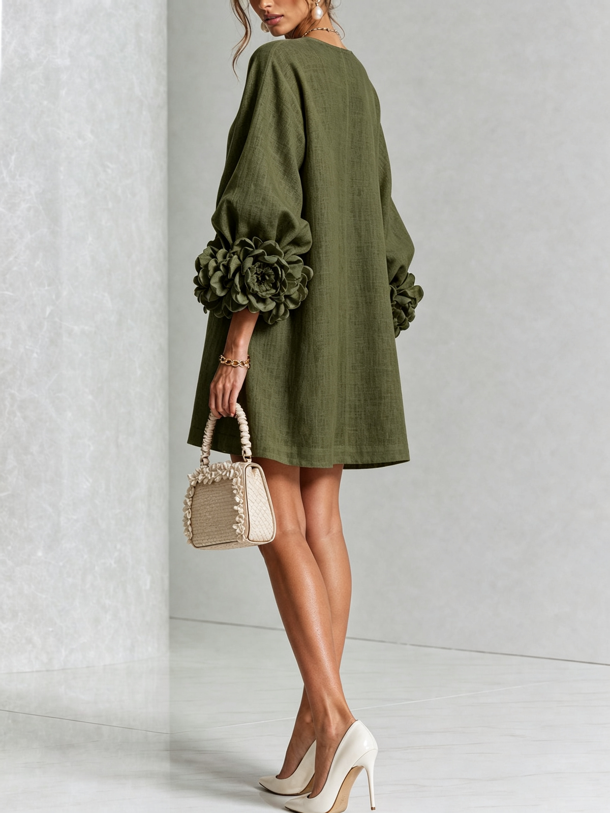 Rosalia | Minivestido con Botones