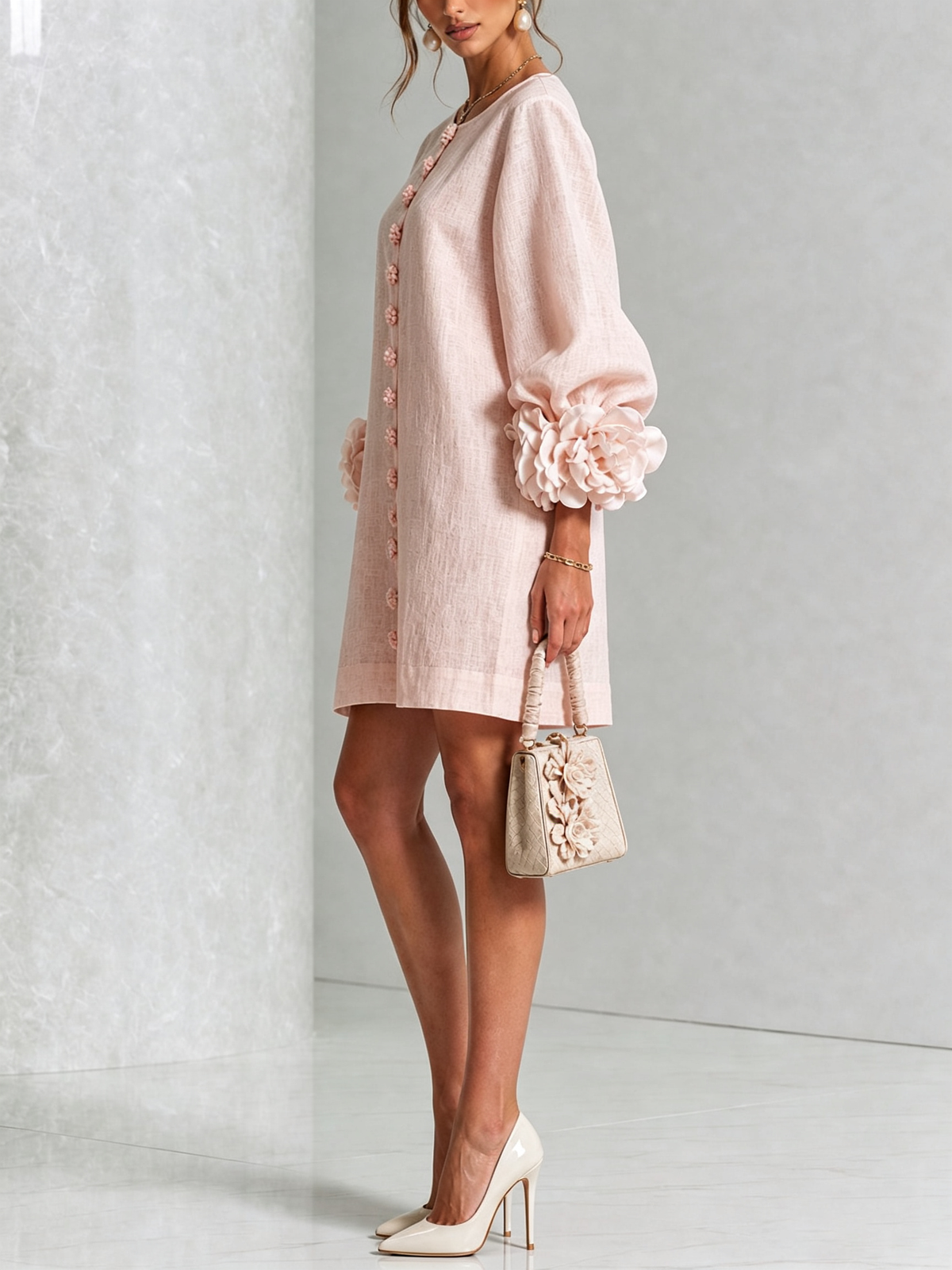 Rosalia | Minivestido con Botones