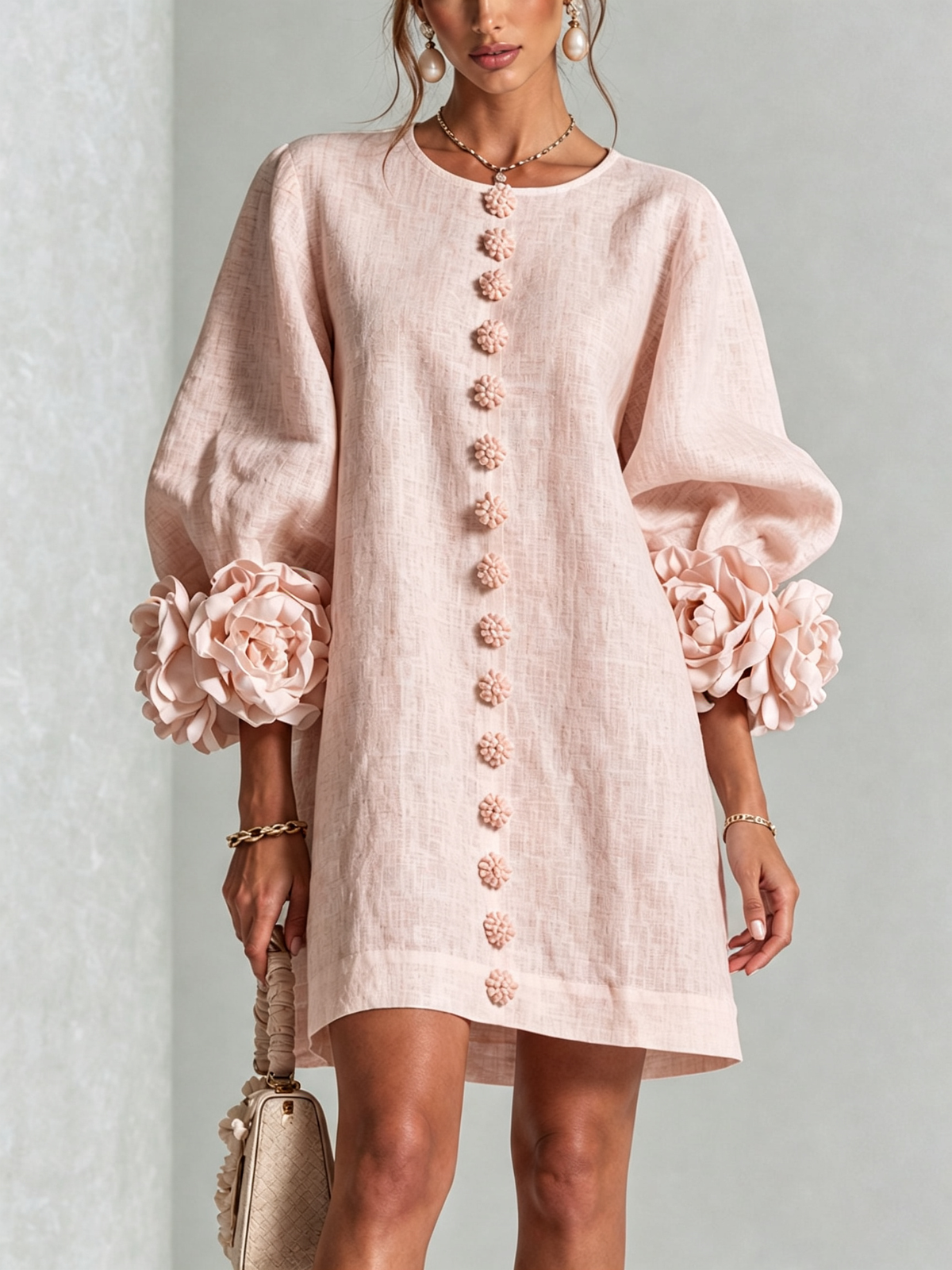 Rosalia | Minivestido con Botones