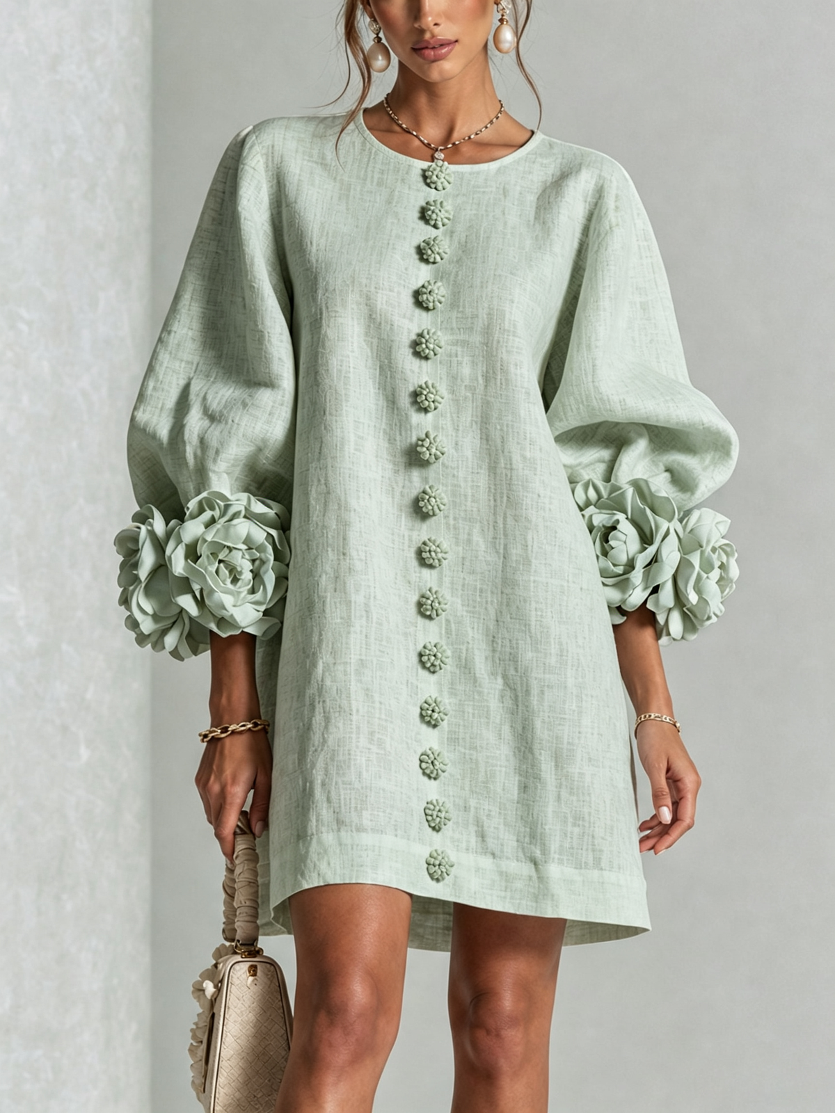 Rosalia | Minivestido con Botones