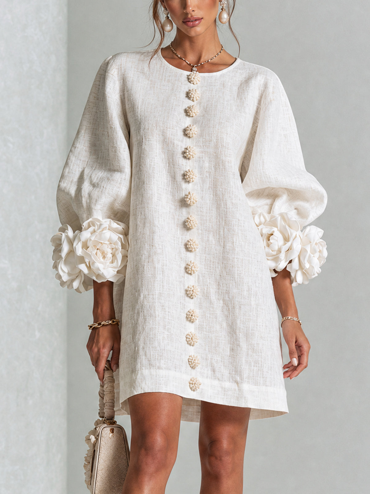 Rosalia | Minivestido con Botones