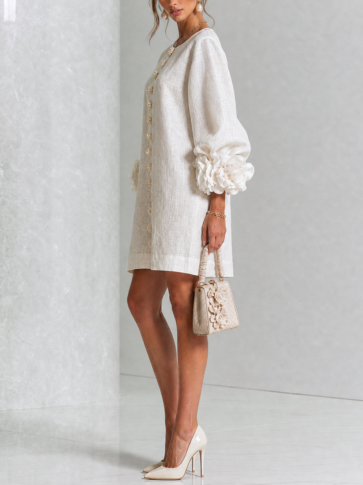 Rosalia | Minivestido con Botones