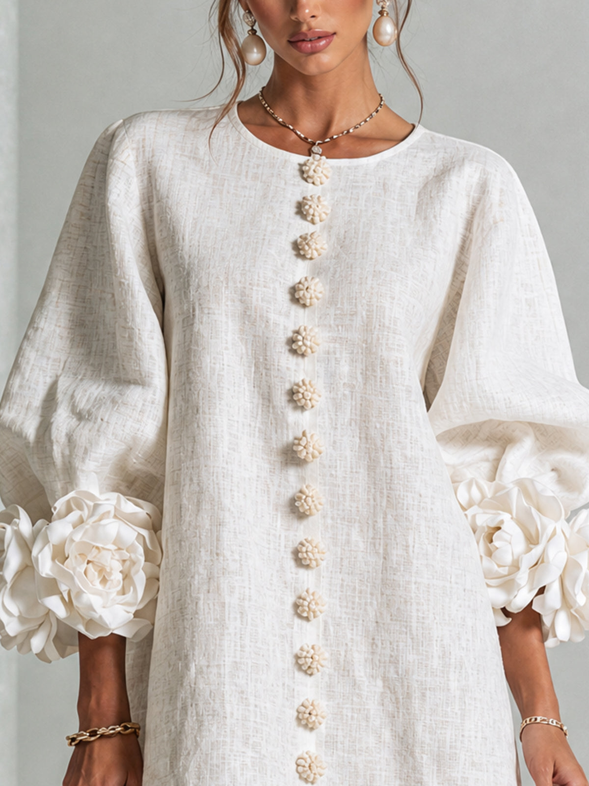 Rosalia | Minivestido con Botones