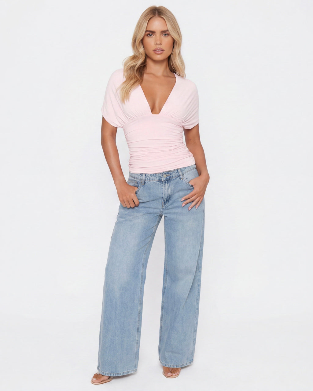 Top Espalda Abierta Rosa Muse
