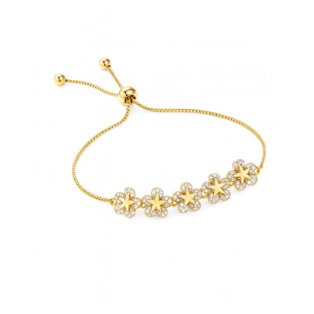 Violeta – Pulsera de flores