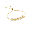 Violeta – Pulsera de flores