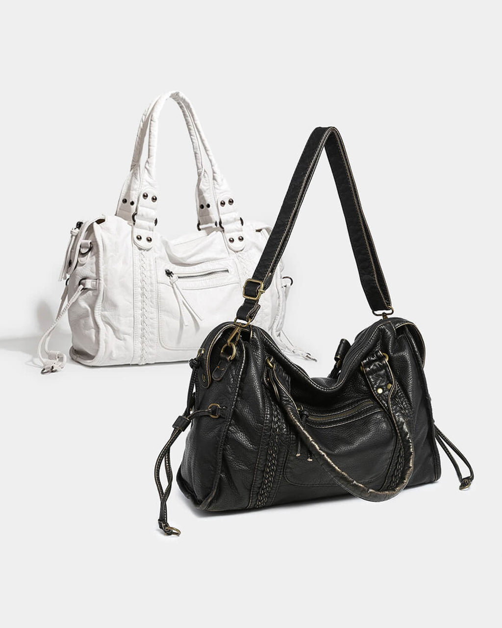 ISABEL | Bolso de Hombro Tejido Vintage