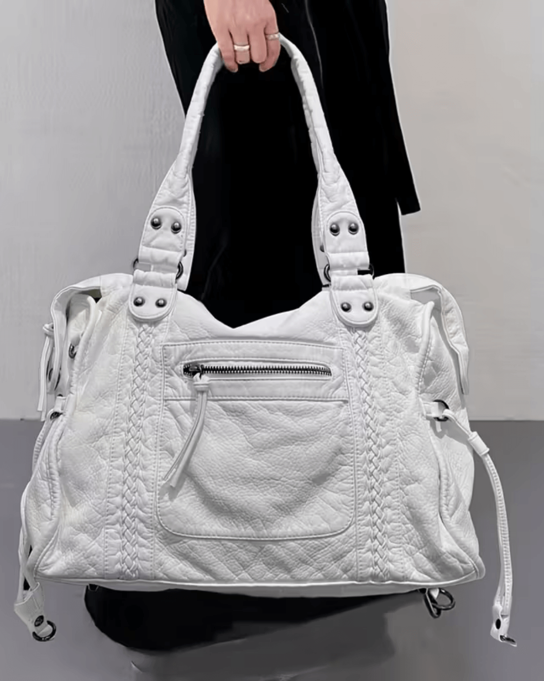 ISABEL | Bolso de Hombro Tejido Vintage
